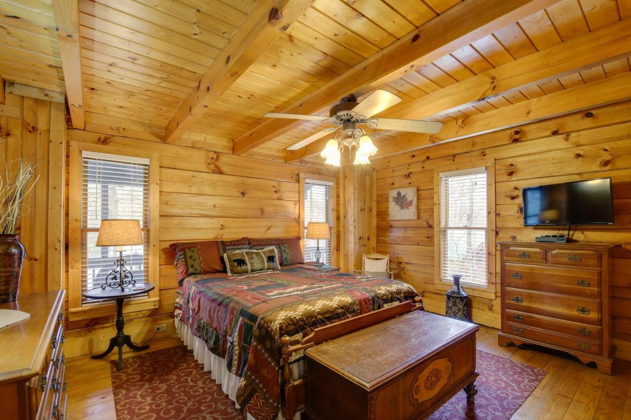 Smoky Mountains Cabin With Hot Tub, Deck And Views! Sevierville Eksteriør bilde