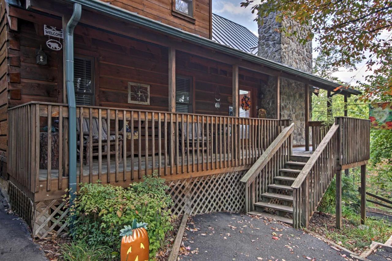 Smoky Mountains Cabin With Hot Tub, Deck And Views! Sevierville Eksteriør bilde