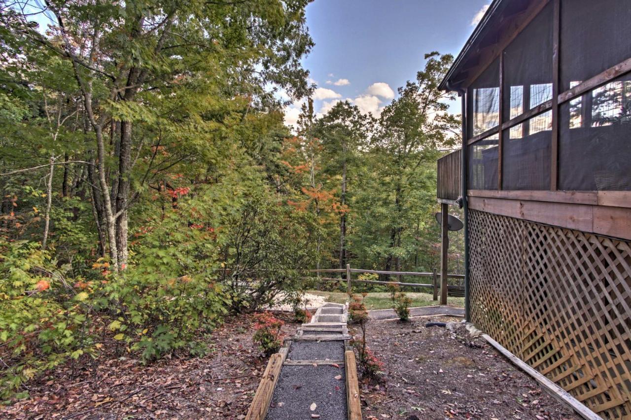 Smoky Mountains Cabin With Hot Tub, Deck And Views! Sevierville Eksteriør bilde